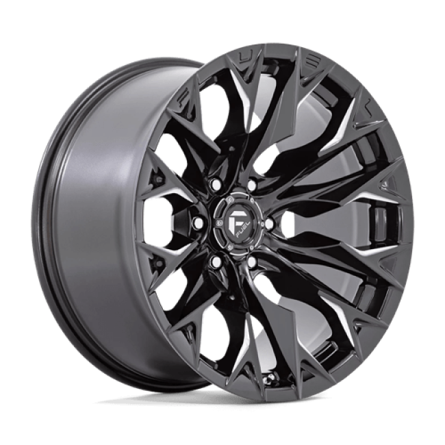 Fuel 1pc D803 Flame Gloss Black Milled 20x9 (+20) 8x180