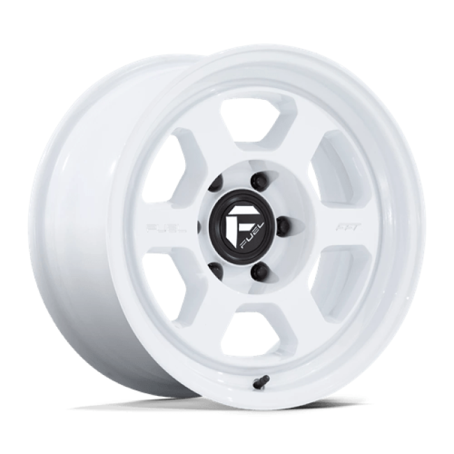 Fuel 1pc Fc860 Hype Gloss White 17x8.5 (+10) 5x150