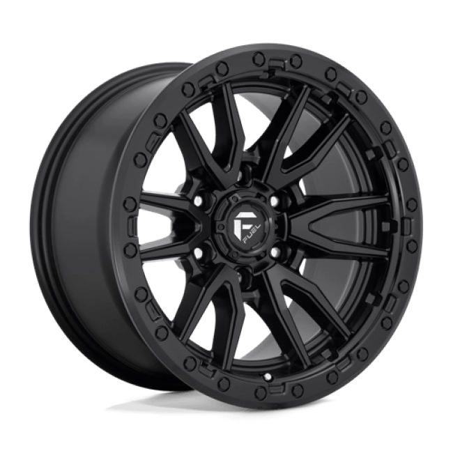 Fuel 1pc D679 Rebel Matte Black 22x9 (+20) 6x139.7