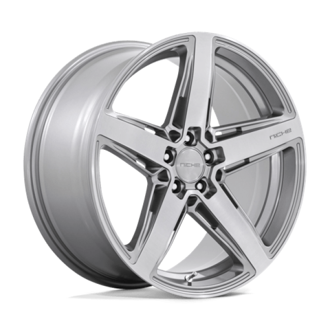 Niche 1pc M270 Teramo Anthracite Brushed Face Tint Clear 20x10.5 (+40) 5x120