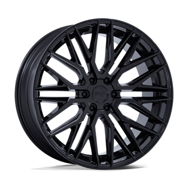 Niche 1pc M224 Gamma Gloss Black 24x10 (+30) 6x135