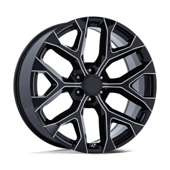 Performance Replicas Pr177 Gloss Black Milled 26x10 (+24) 6x139.7