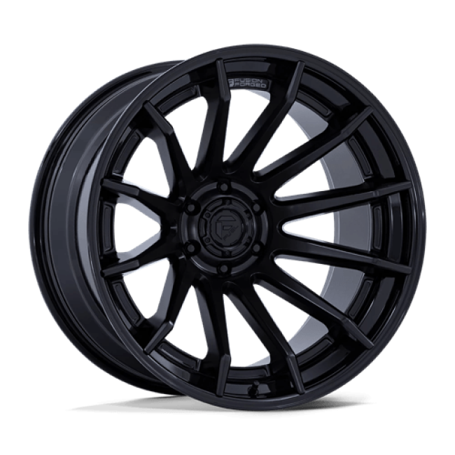Fuel 1pc Fc403 Burn Matte Black With Gloss Black Lip 20x10 (-18) 5x127