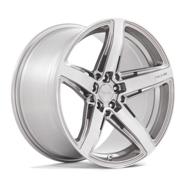 Niche 1pc M270 Teramo Anthracite Brushed Face Tint Clear 20x10.5 (+20) 5x112