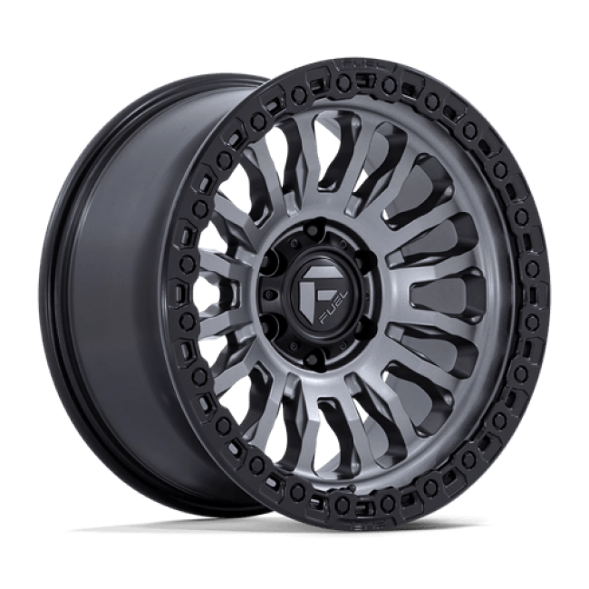 Fuel 1pc Fc857 Rincon Matte Gunmetal With Black Lip 18x9 (-12) 8x165.1