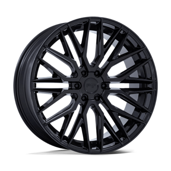 Niche 1pc M224 Gamma Gloss Black 22x9.5 (+25) 6x135