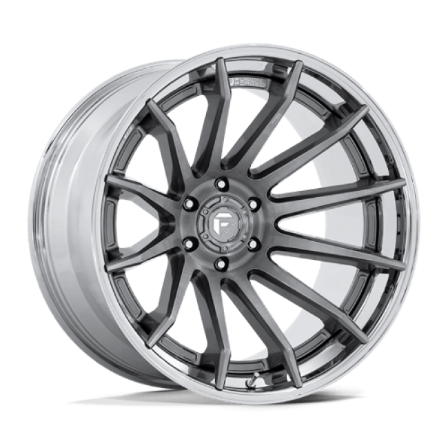 Fuel 1pc Fc403 Burn Platinum With Chrome Lip 22x12 (-44) 6x139.7