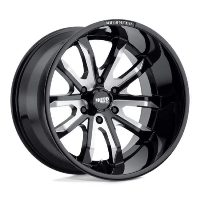 Moto Metal Mo983 Dagger Gloss Black Milled 20x9 (+18) 6x139.7