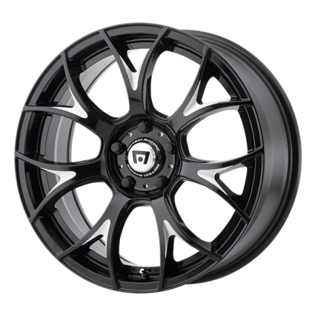 Motegi Mr126 Gloss Black With Milled Accents 18x8 (+40) 5x120