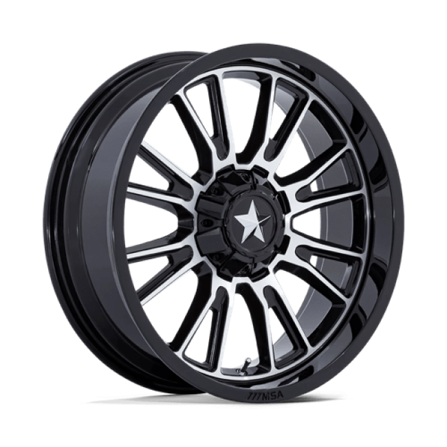 Msa Offroad Wheels M51 Thunderlips Gloss Black Machined 20x7 (+0) 4x137/4x156