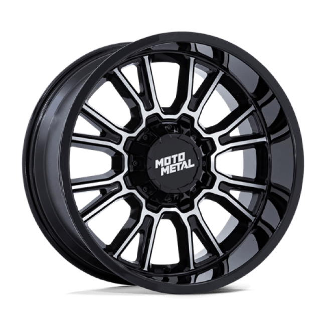 Moto Metal Mo810 Legacy Gloss Black Machined 20x9 (+1) 6x120/6x139.7