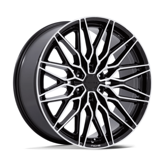 Niche 1pc Nc278 Calabria 6 Gloss Black Machined 22x9.5 (+19) 6x139.7