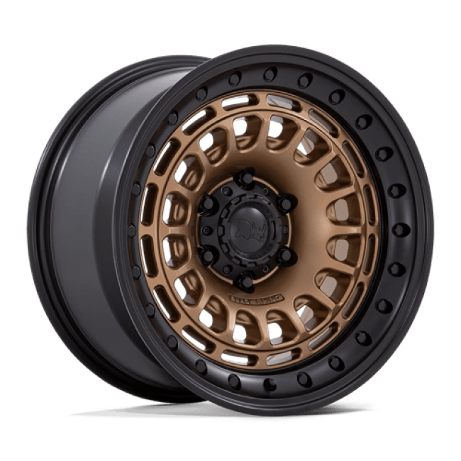 Black Rhino Br014 Sahara Matte Bronze W/ Gloss Black Lip 17x9 (+0) 6x135