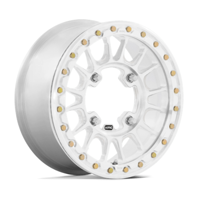 Kmc Powersports Ks436 Impact Forged Beadlock Raw Machined Forged 15x6 (+38) 6x139.7