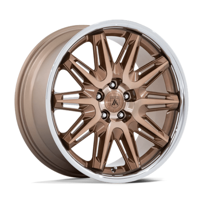 Asanti Black Abl-47 Imperator Bronze Machined W/ Bronze Tint & Ss Lip 20x9 (+27) 5x112