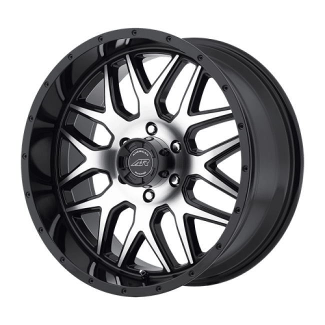 American Racing Ar910 Gloss Black Machined 18x9 (+0) 5x114.3
