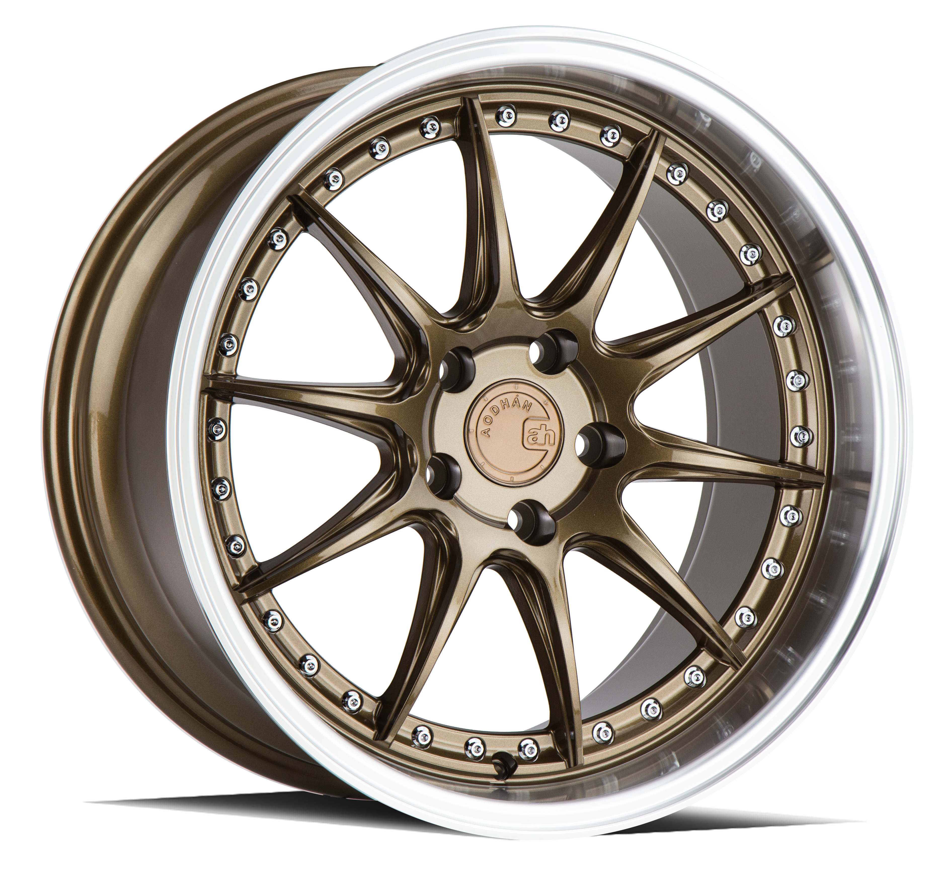 Aodhan DS07 Bronze w/Machined Lip 19x9.5 (+30)5x114.3
