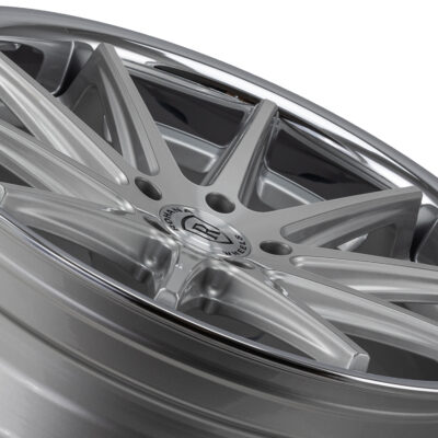 Rohana RFC10 Machine Silver/Chrome Lip 20x9 (+35)5x112