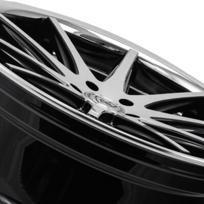 Rohana RFC10 Machine Black/Chrome Lip 22x9 (+42)5x108