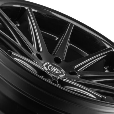 Rohana RFC10 Matte Black/Gloss Black Lip 20x10 (+22)5x112