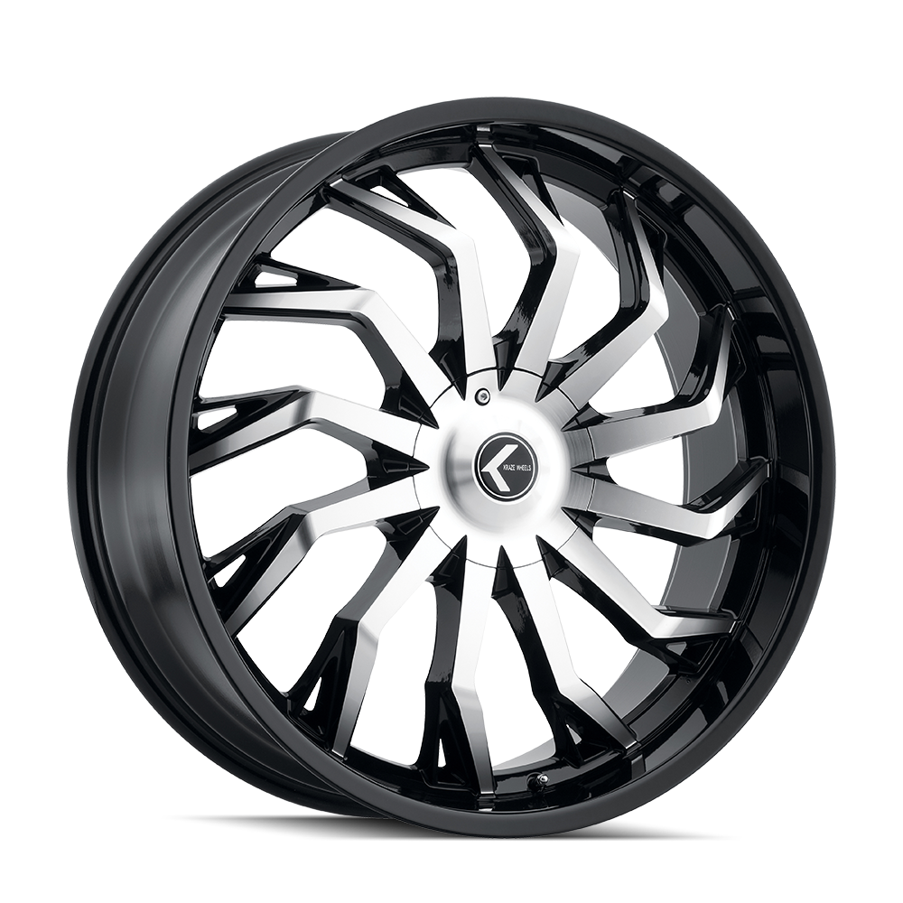 Kraze Scrilla KR142 Machined 22x9.5 6-139.7mm 106.1mm