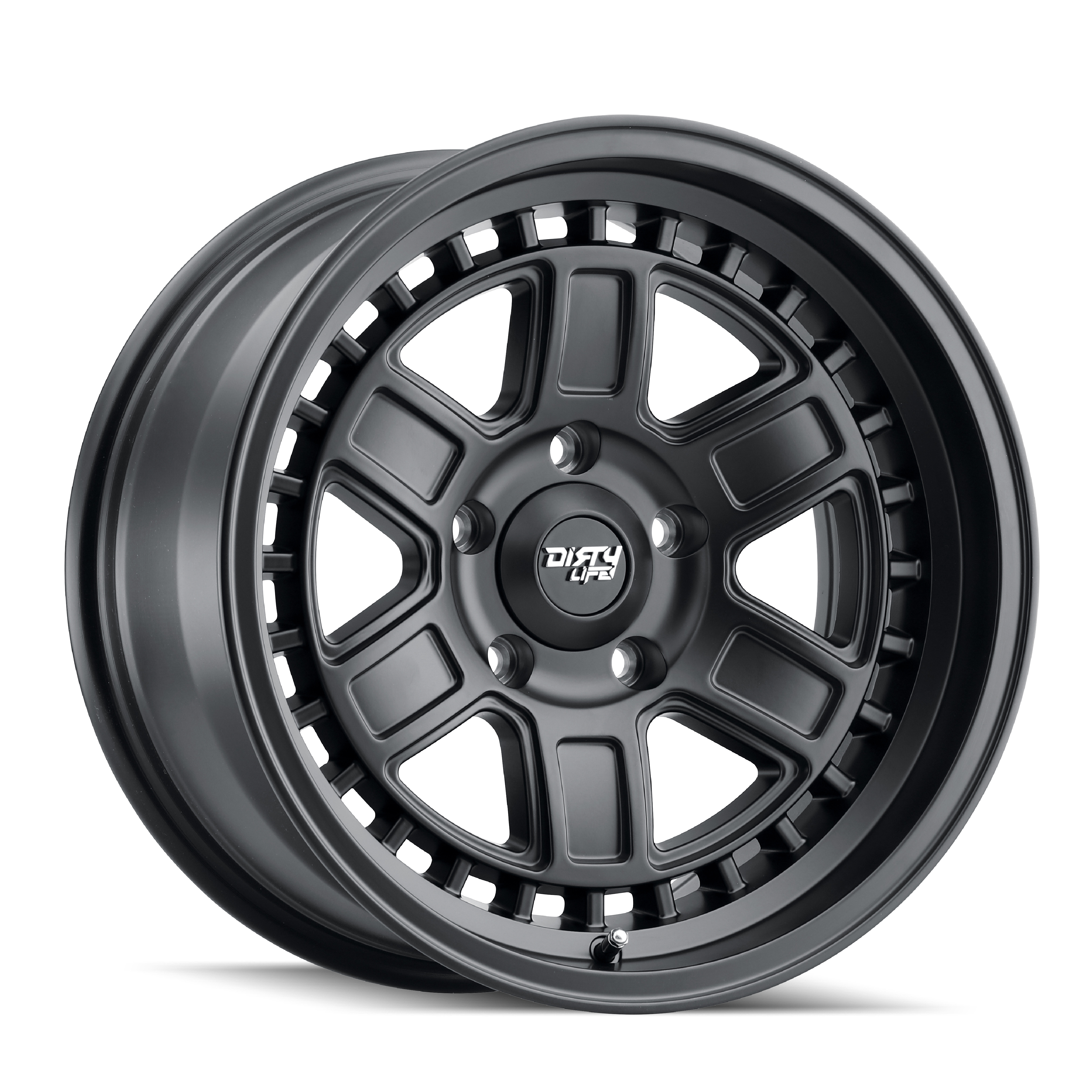 Dirty life Cage 9308 Black 17x8.5 6-135mm 87.1mm