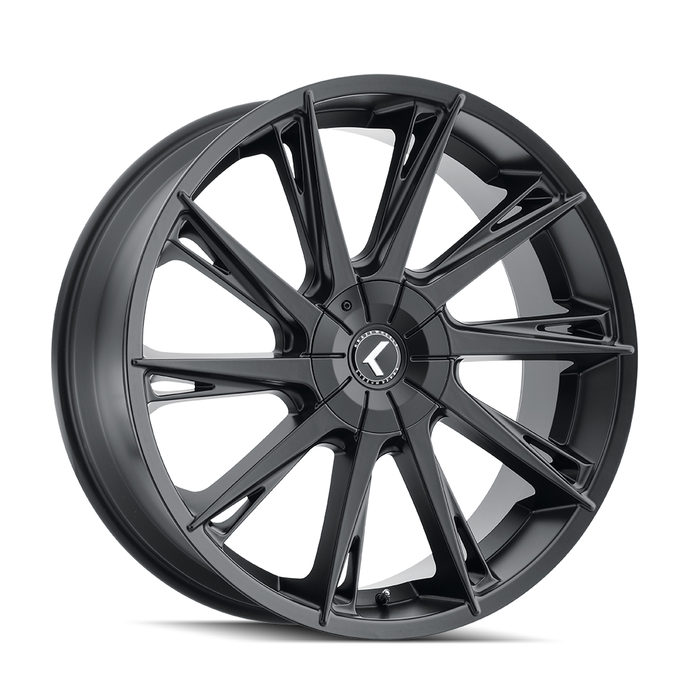 Kraze Swagg KR144 Black 24x9.5 5-115/5-120mm 74.1mm