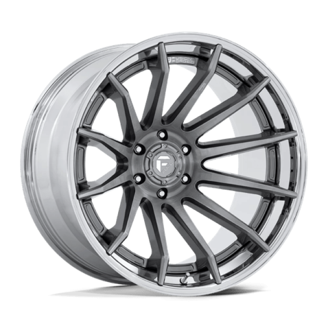 Fuel 1pc Fc403 Burn Platinum With Chrome Lip 20x9 (+1) 5x127