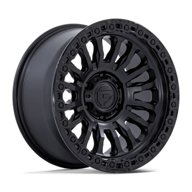 Fuel 1pc Fc857 Rincon Matte Black With Gloss Black Lip 17x8.5 (-1) 6x135