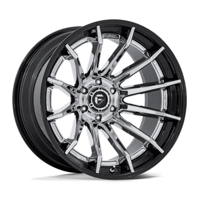 Fuel 1pc Fc403 Burn Chrome With Gloss Black Lip 20x9 (+1) 6x135