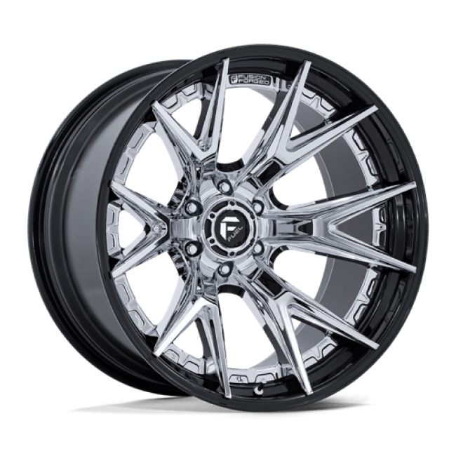 Fuel 1pc Fc402 Catalyst Chrome With Gloss Black Lip 20x9 (+1) 8x170