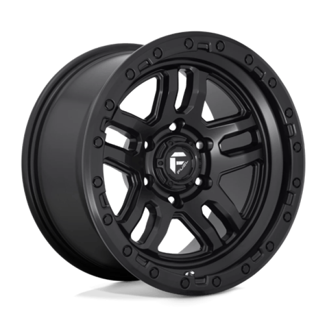 Fuel 1pc D700 Ammo Matte Black 17x9 (+1) 6x139.7