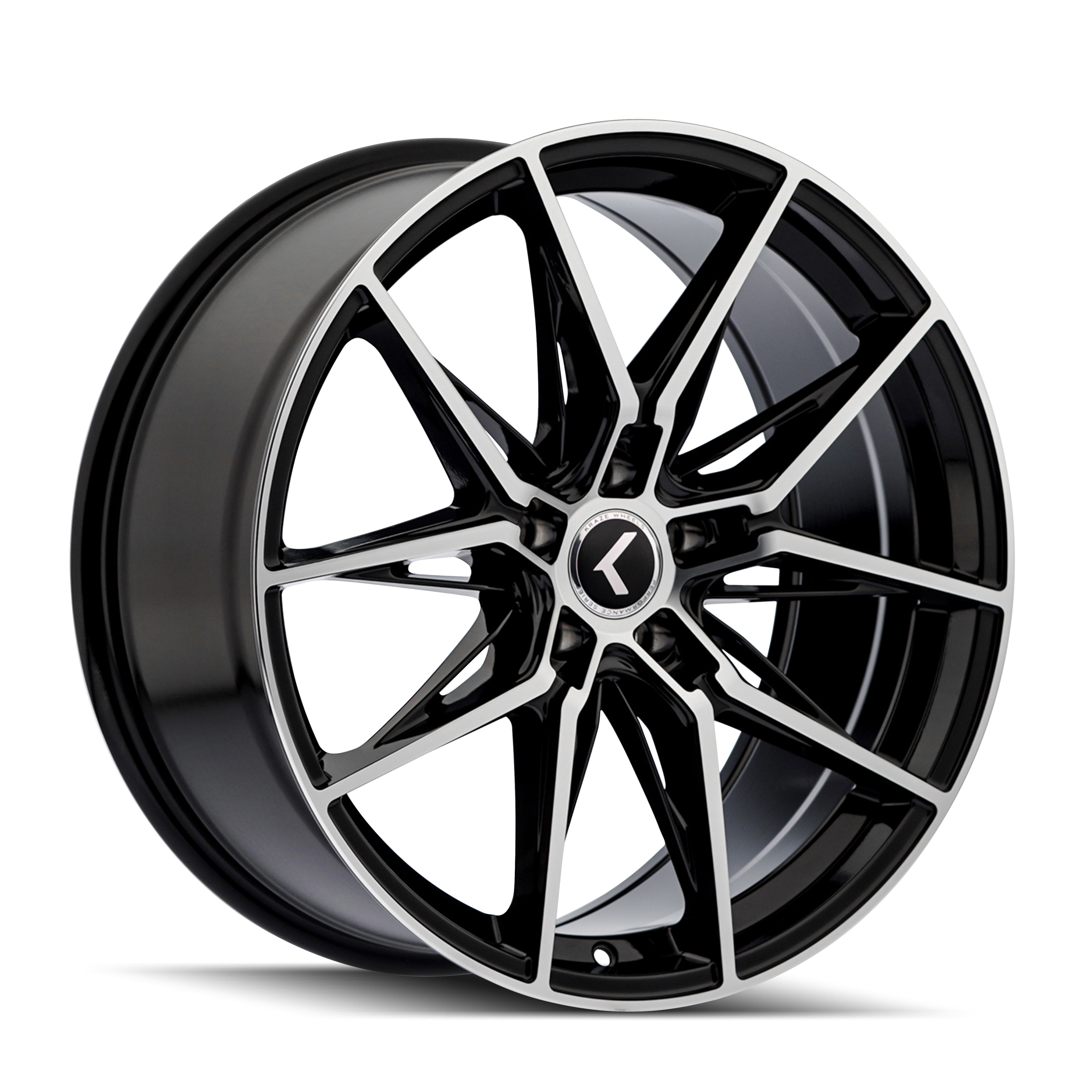 Kraze Evolve KR196 Black 20x9 5-114.3mm 72.62mm