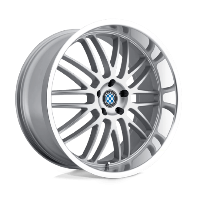 Beyern Mesh Silver W/ Mirror Cut Lip 18x9.5 (+15) 5x120