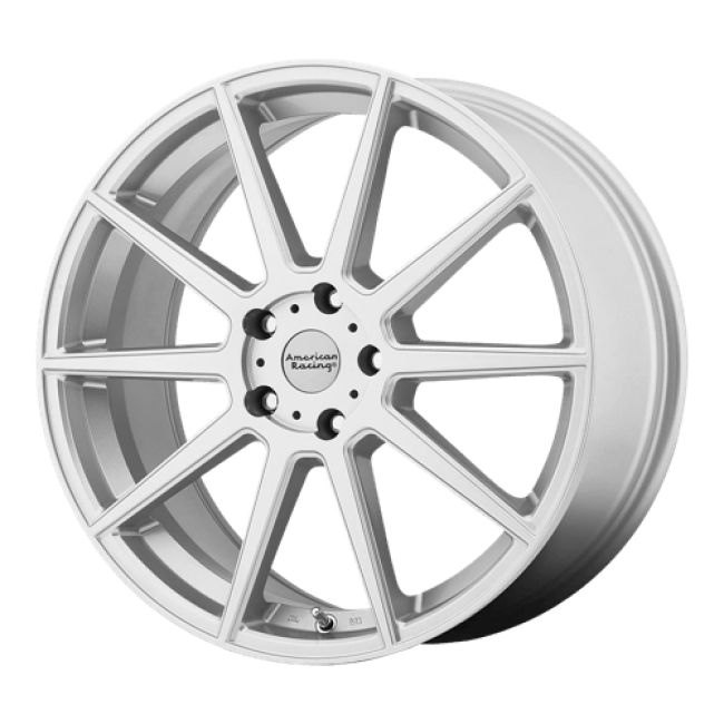 American Racing Ar908 Silver With Machined Face 18x8 (+40) 5x120