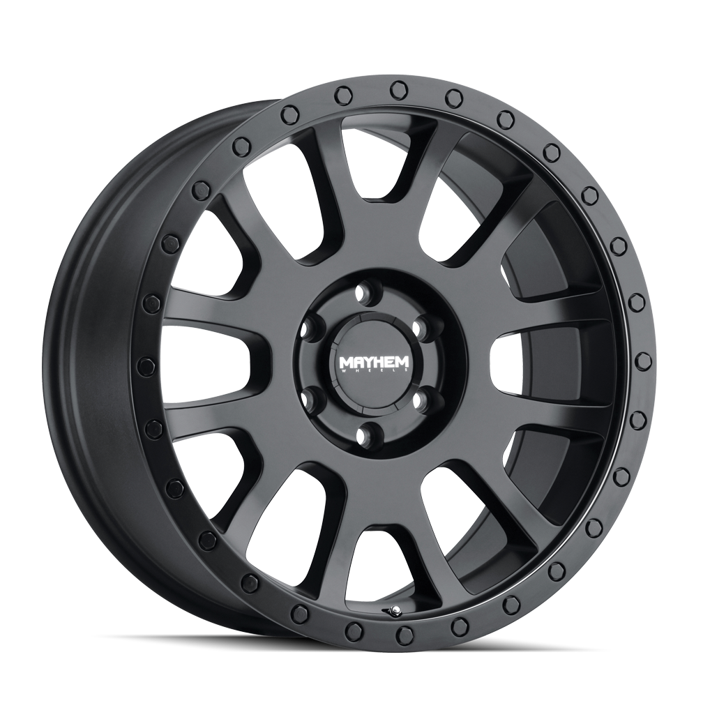 Mayhem Scout 8302 Black 17x8.5 5-127mm 78.1mm