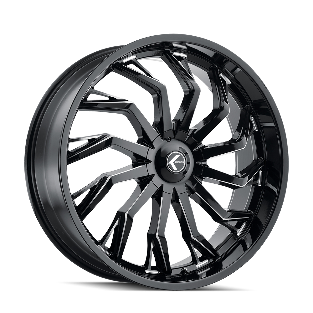 Kraze Scrilla KR142 Black 26x10 5-127/5-139.7mm 87mm