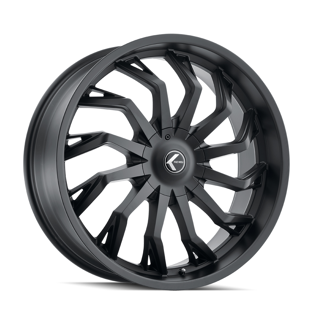 Kraze Scrilla KR142 Black 24x9.5 5-127/5-139.7mm 87mm