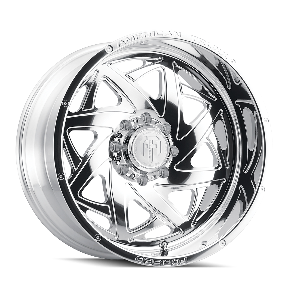 American truxx forged Kronos ATF1910 Polished 22x12 8-180mm 124.2mm
