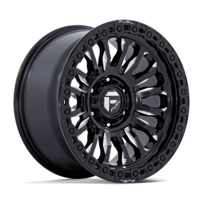 Fuel 1pc Fc857 Rincon Gloss Black Milled 17x8.5 (-1) 6x135