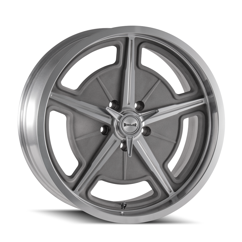 Ridler 605  Grey 20x10 5-127mm 83.82mm