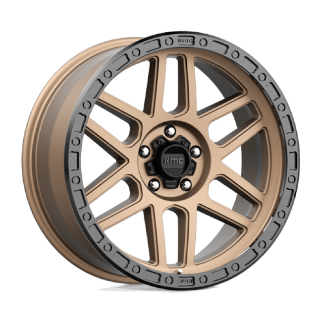 Kmc Km544 Mesa Matte Bronze With Black Lip 17x9 (-12) 5x150
