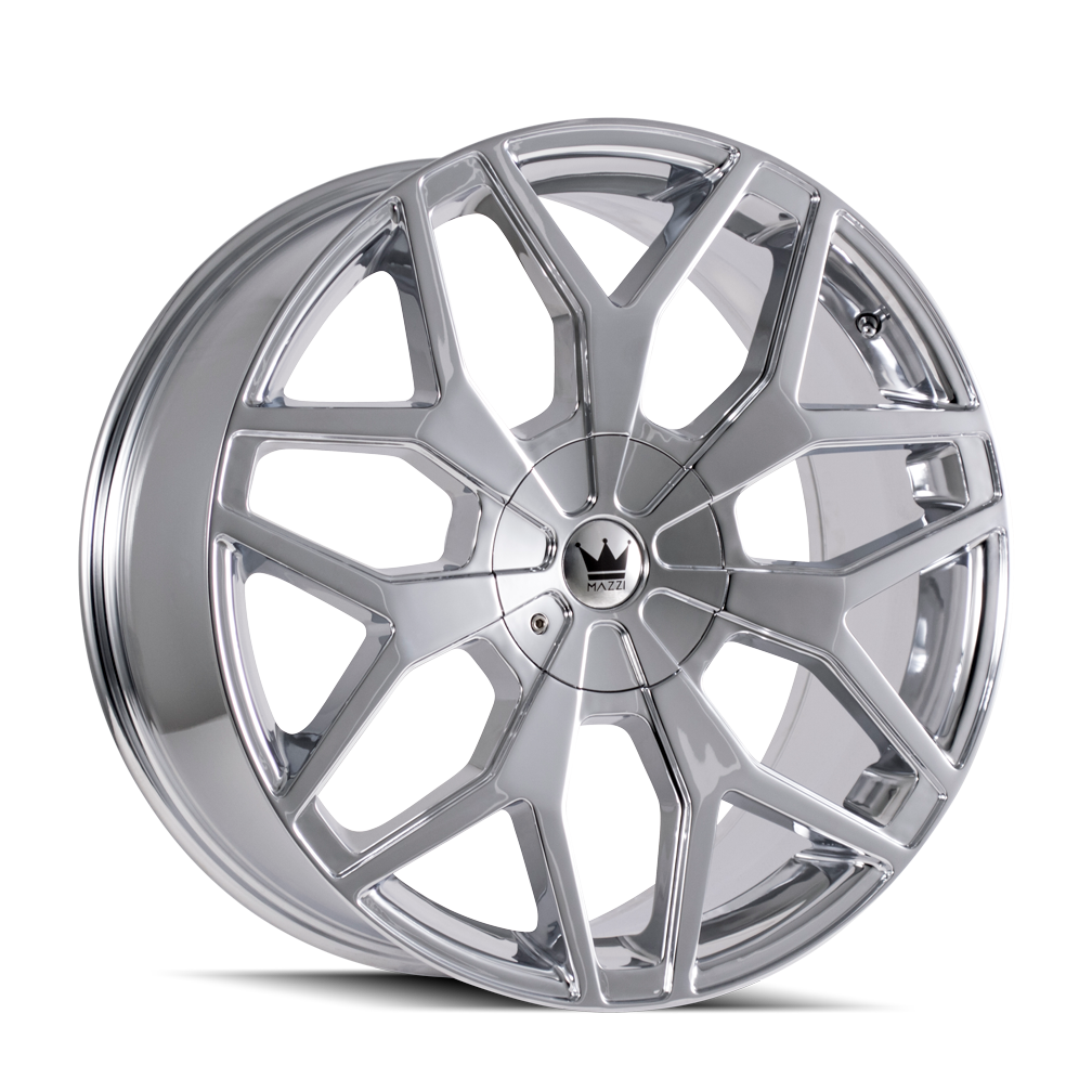 Mazzi Profile 367 Chrome 20x8.5 5-108/5-114.3mm 72.62mm
