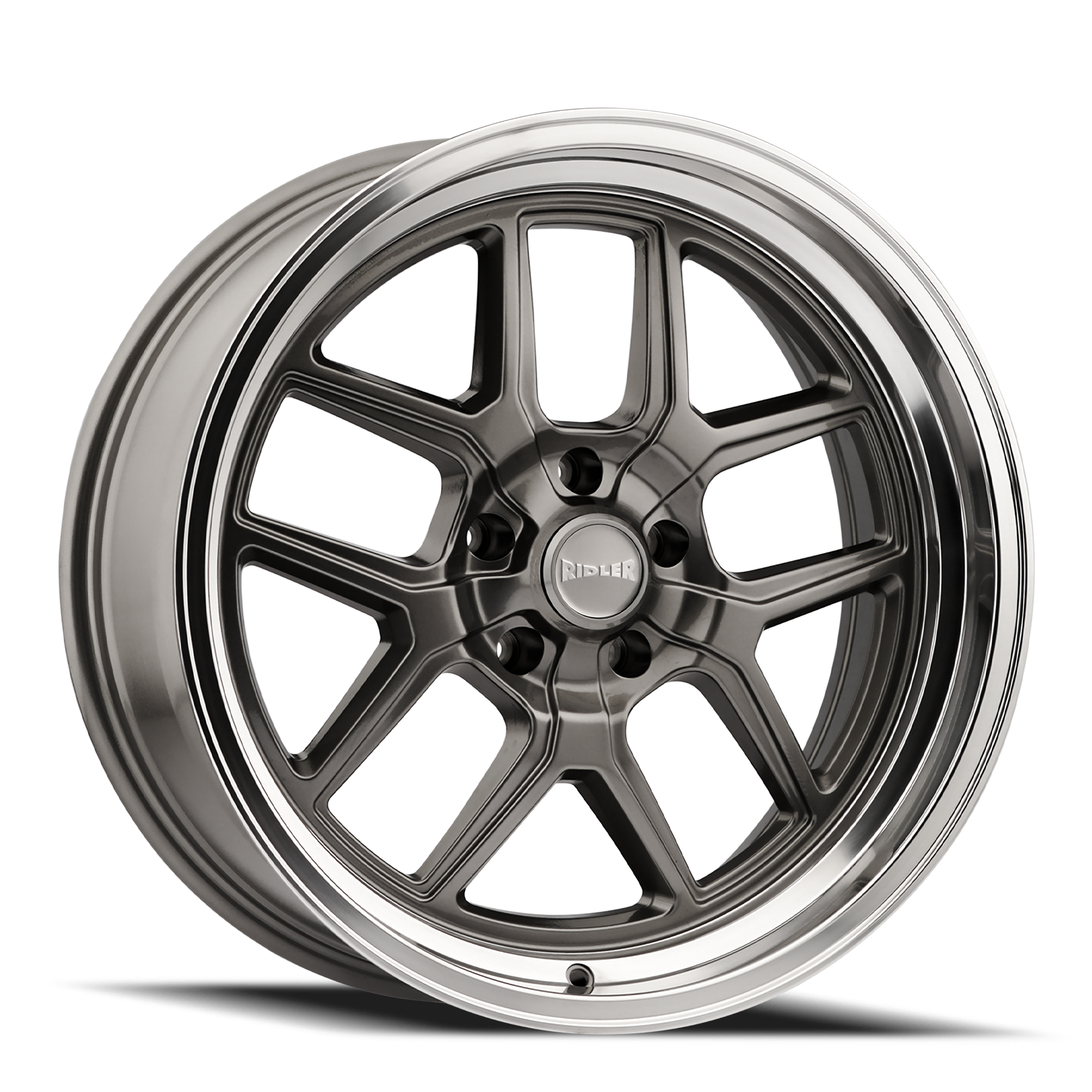 Ridler 610  Grey 17x7 5-127mm 83.82mm