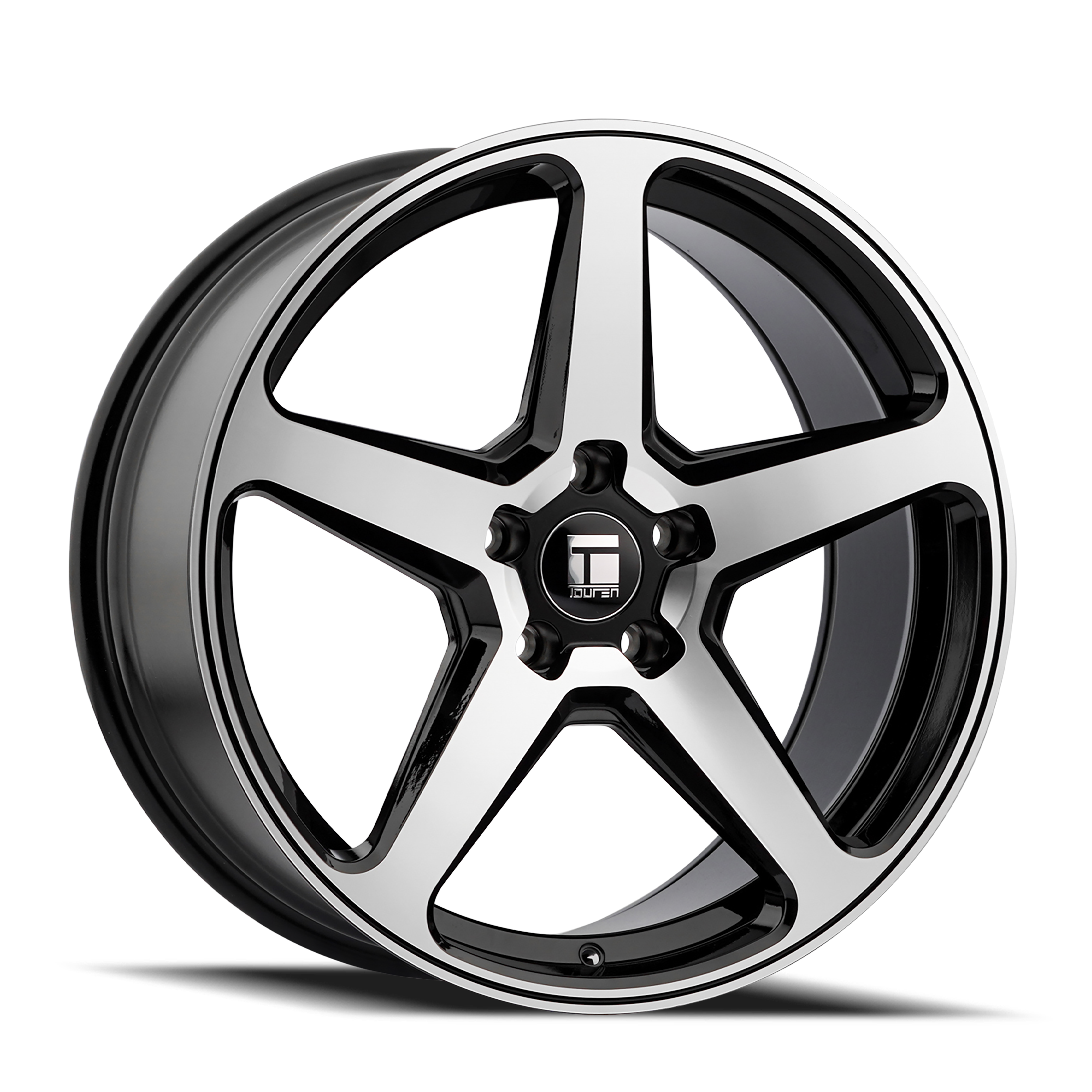 Touren Tf96 3296 Black Machined 20x9 5-112mm 66.6mm
