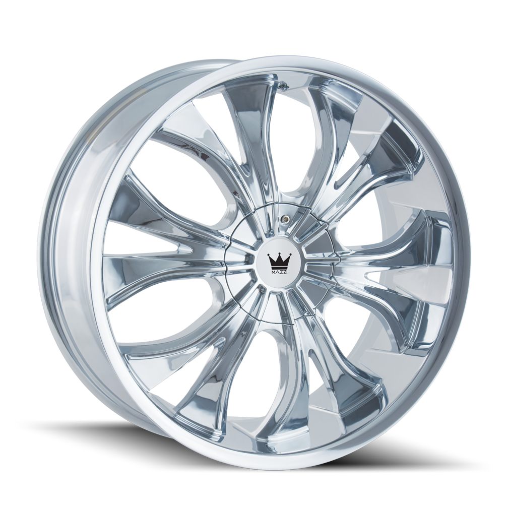 Mazzi Hustler 342 Chrome 22x9.5 5-127/5-139.7mm 87mm