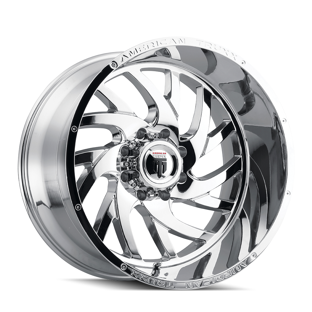 American truxx Xclusive AT1907 Chrome 22x12 8-180mm 124.2mm