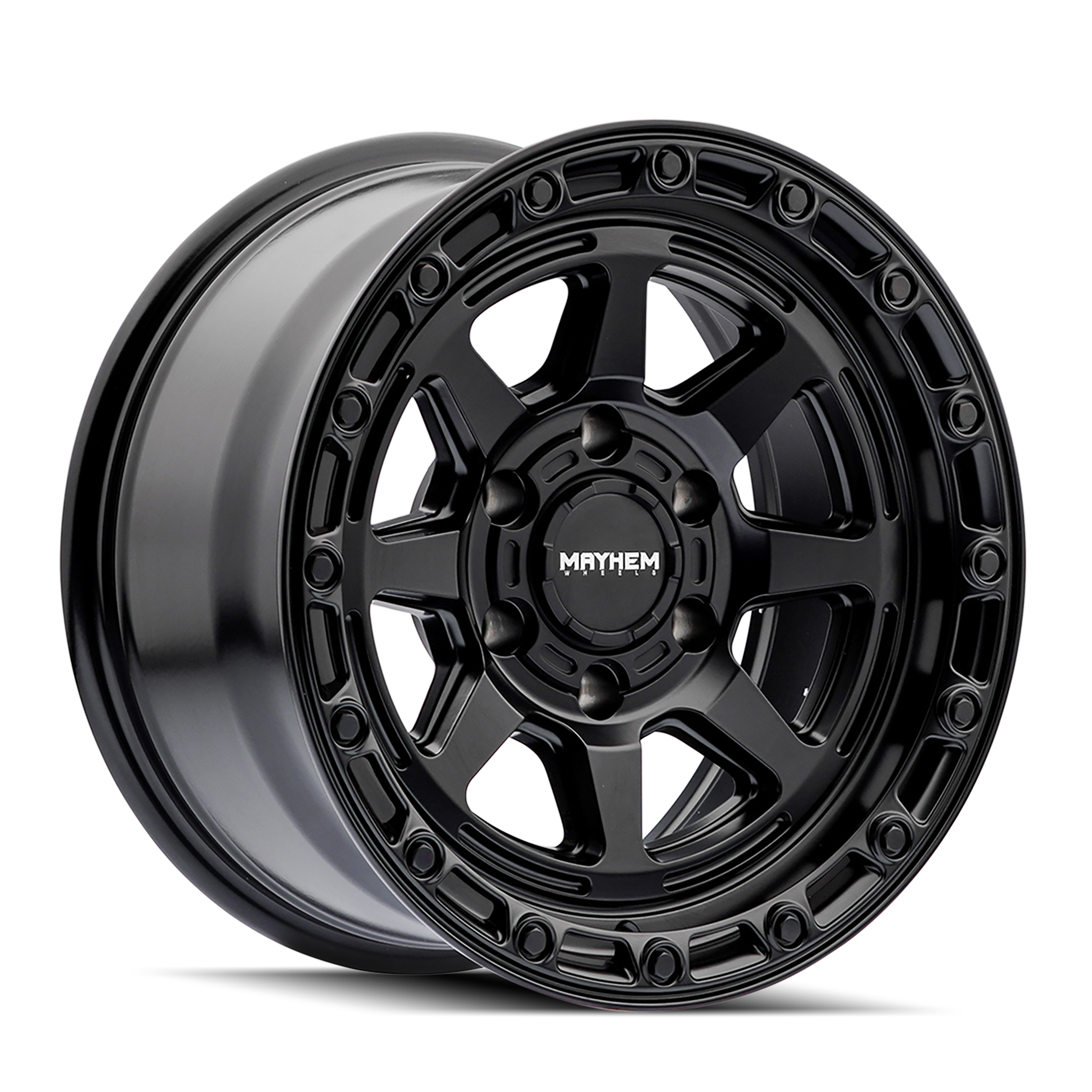 Mayhem Ridgeline 8306 Black 17x8.5 5-127mm 78.1mm