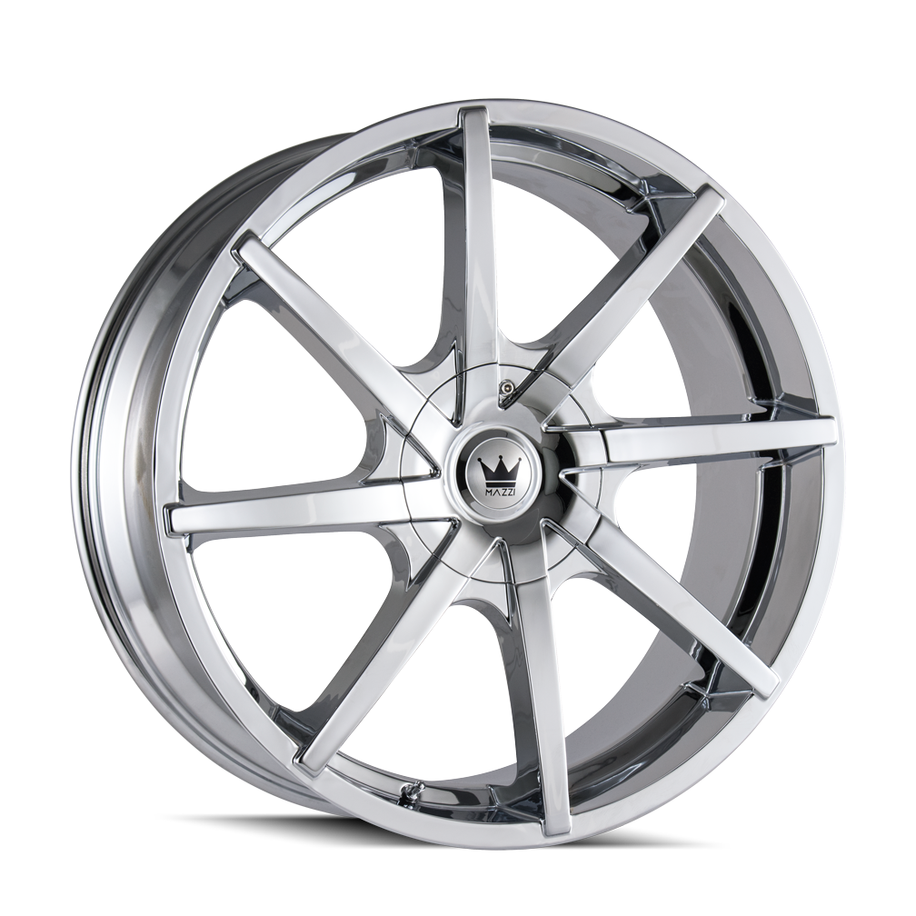 Mazzi Kickstand 369 Chrome 20x8.5 5-108/5-114.3mm 72.62mm