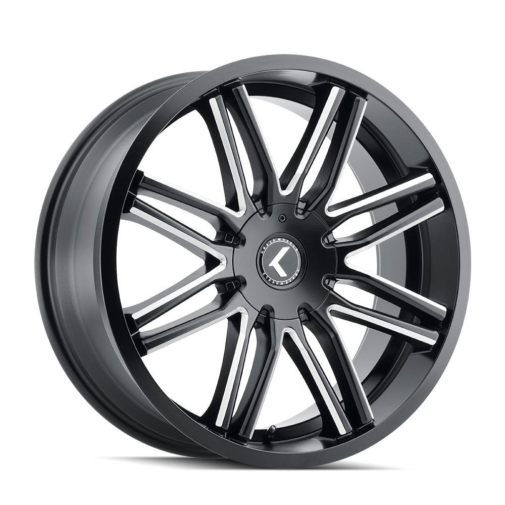 Kraze Cray KR141 Black 20x8.5 5-115/5-120mm 73mm